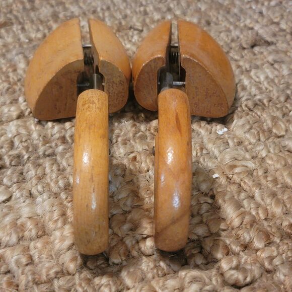 Church's Other - Vintage Church’s Wooden Fully Adjustable Shoe Trees XL- Foot Form Shoe Stretch